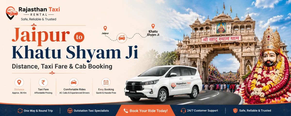 Jaipur to Khatu Shyam Ji Distance