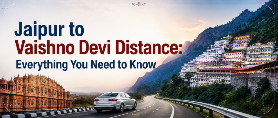 Jaipur to Vaishno Devi Distance