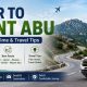 Jaipur to Mount Abu Distance, Route, Time & Tips