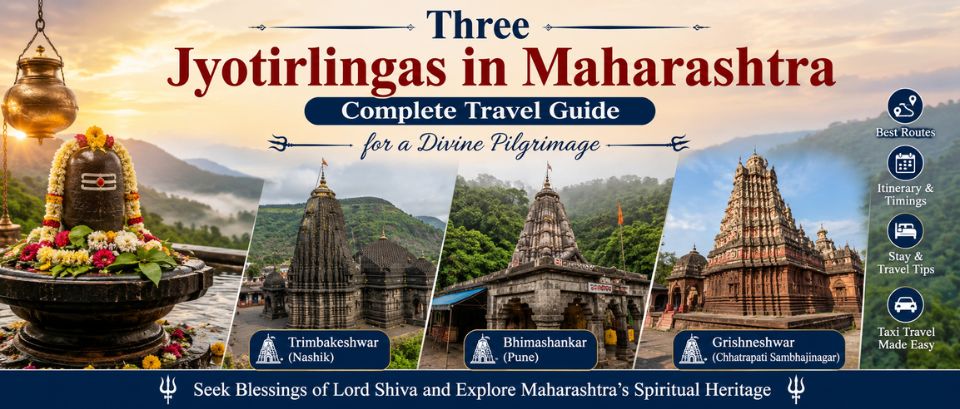 Three Jyotirlingas in Maharashtra
