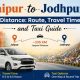 Jaipur to Jodhpur Distance